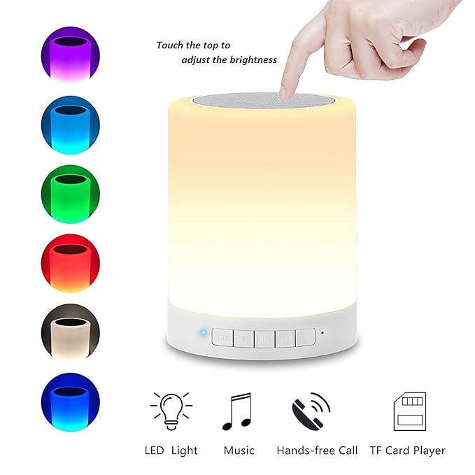 Smart Speaker with Touch Light
